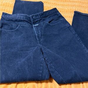 Marithe Francois Girbaud Navy Straight Jeans